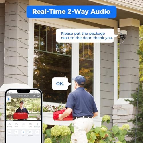 Hiseeu 4K PoE Security Camera System with 8pcs 5MP PoE PTZ Cameras - Image 5