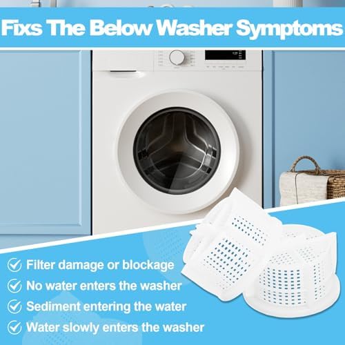 Upgraded AGM73269501 Washer Water Inlet Valve Filter Screen for LG Ken-more Washers, Replaces for AP5202486, 1810261, AH3618281, EA3618281 & PS3618281 Pack of 4 - Image 4