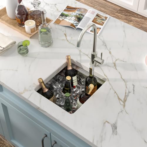 13"x15" Bar Prep Sink Undermount Workstation - Image 2