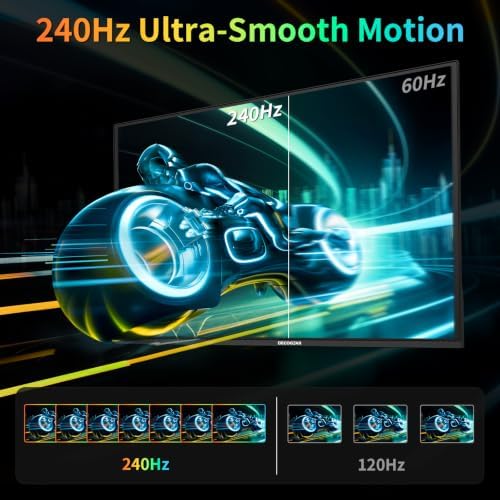 Deco Gear 27" 4K UHD QD-OLED Gaming Monitor, 240Hz, 0.03ms GTG, 3840x2160 - Image 3
