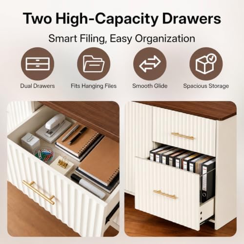 NORTHSKY 55" L-Shaped Electric Standing Desk with Drawers and Storage Cabinet, Height Adjustable Corner Desk for Home Office, 3 Memory Presets - Image 5
