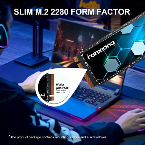 fanxiang S500 Pro 2TB NVMe SSD M.2 PCIe Gen3x4 2280 Internal Solid State Drive, SLC Cache 3D NAND TLC, Up to 3500MB/s, Compatible with Laptop and PC Desktops(Black) - Image 4