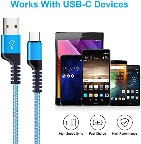 Samsung S26 Type C Cable Fast Charging Cord 2 Pack 3.3Ft USB A to C Cables - Image 7
