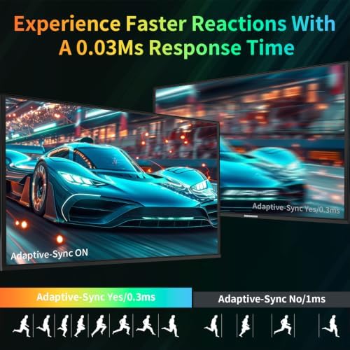 Deco Gear 27" 4K UHD QD-OLED Gaming Monitor, 240Hz, 0.03ms GTG, 3840x2160 - Image 6