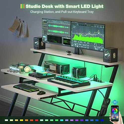 Armocity Music Studio Desk Production Workstation - Recording Studio Desk - Image 5