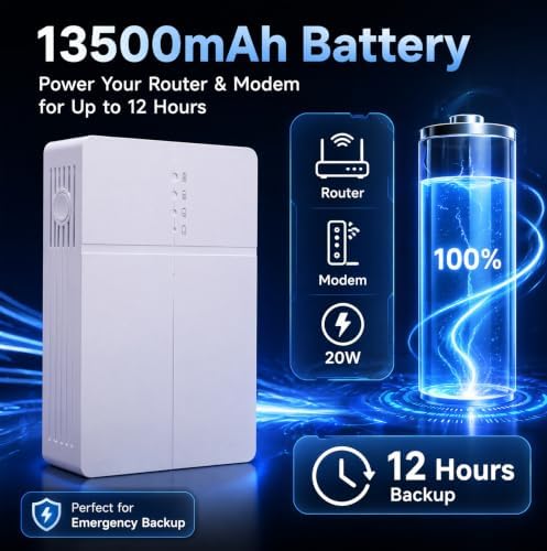 Mini UPS Battery Backup, Uninterrupted Power Supply - Image 3