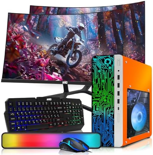 HP Desktop Computer, Phoenix AMD Ryzen 3 PRO, 16GB RAM, 1TB SSD, Win 11 by Amazon+Renewed