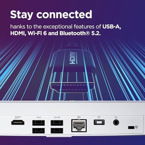 Lenovo 24" FHD All-in-One Desktop Computer - 16GB RAM - 1TB SSD - Intel 13th 8 Cores i3 CPU (Beat 11th i5) - Keyboard and Mouse - Windows 11 - Office 365 for The Web - Image 4