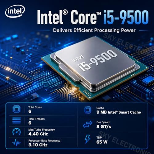 Dell Precision 3431 SFF Desktop Computer, 9th Gen Hexa-Core i5-9500 up to 4.4GHz Workstation PC, 8GB DDR4, 256GB SSD, Keyboard and Mouse, WiFi, BT, Windows 11 Pro (Renewed) - Image 6