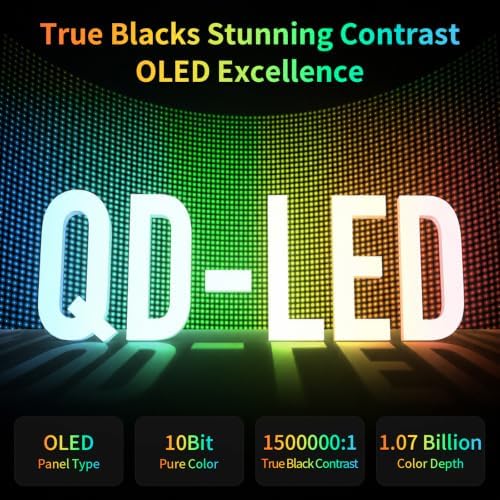 Deco Gear 27" 4K UHD QD-OLED Gaming Monitor, 240Hz, 0.03ms GTG, 3840x2160 - Image 5
