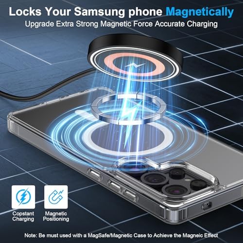Samsung S26 Ultra Wireless Magnetic Charger for Samsung Galaxy S26 Plus/S25 - Image 3