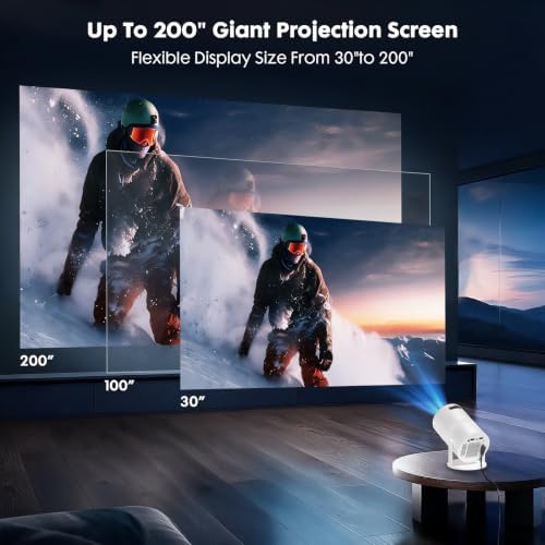 [Built-in Apps] Mini Projector with Wifi and Bluetooth 1080P Supported - Image 5