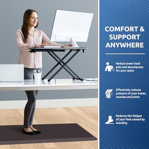 0.8" Thick Kitchen Mat Cushioned Anti Fatigue Rug Comfort Floor Mats - Image 4