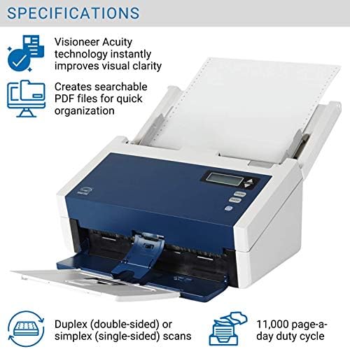 Xerox DocuMate 6460 Duplex Document Scanner for PC, Automatic Document Feeder - Image 2