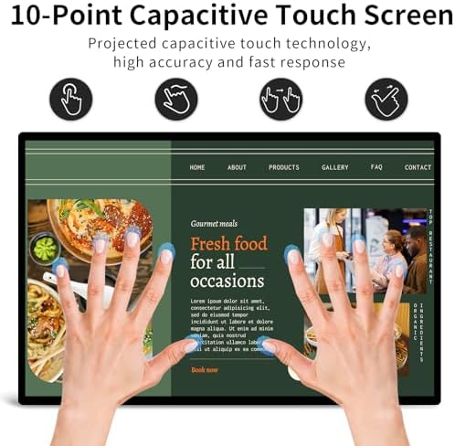 15.6" Digital Signage Display with Adjustable Stand - Image 2
