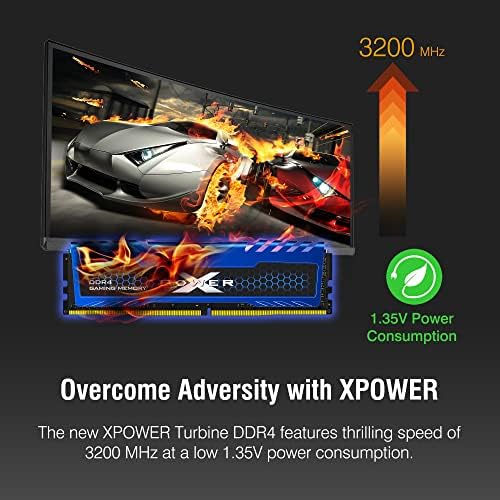 Silicon Power DDR4 32GB (2x16GB) Turbine 3200MHz (PC4 25600) 288-pin CL16 1.35V UDIMM Desktop Memory Module RAM (SP032GXLZU320BDA) - Image 3