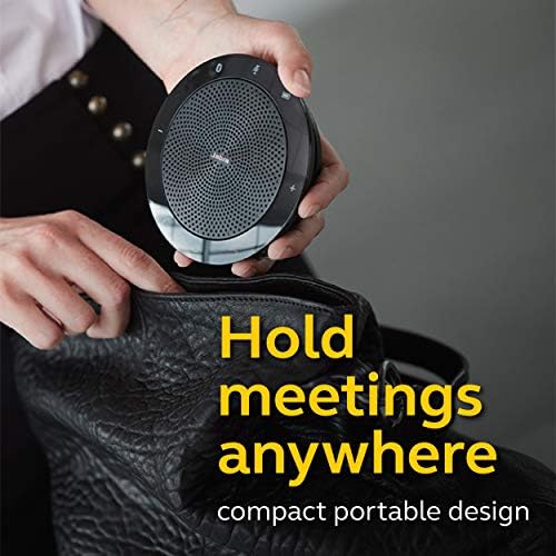Jabra Speak 510+ Portable Speaker for Music and Calls Black - Image 4