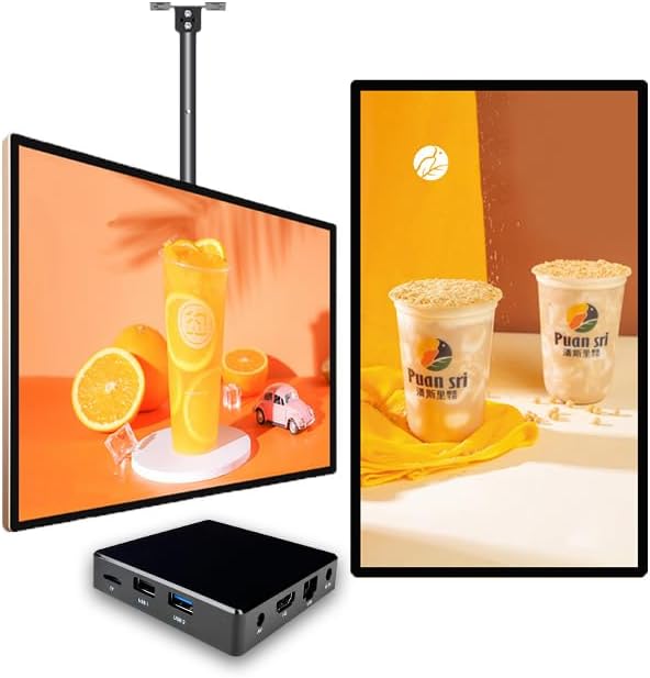Adertising Media Player Box Commercial Display Mate Remote Publish Menu AD 2+16G Digital Signage Box (YM06 / 2+16G) by Unknown