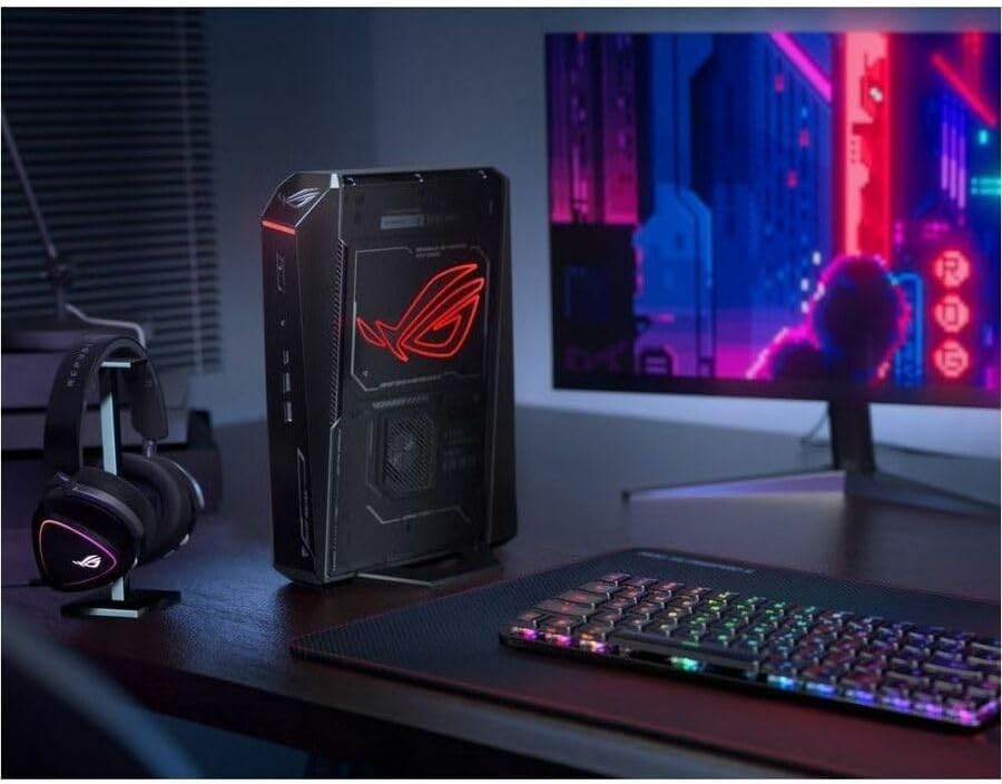 ROG NUC (2025) Gaming Mini PC with Intel® Core™ Ultra 7 (Series 2) ARL-HX CPU, NVIDIA® GeForce RTX™ 5060 MobileGPU, 32GB DDR5 RAM, 1TB NVMe SSD, Thunderbolt™ 4, Triple-Fan Cooling, and ARGB Lighting - Image 2