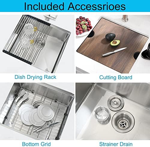 21 Inch Undermount Bar Sink Workstation - Image 5