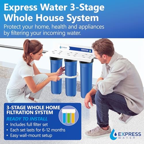 Express Water Whole House Water Filter System | Essential | 3 Stage - Image 2