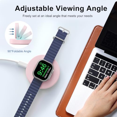 Upgraded for Apple Watch Charger, Foldable Travel Fast Charging Dock - Image 5
