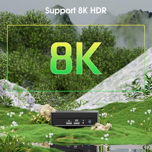 Intel NUC 13 Pro, NUC13ANKI7 NUC Intel Core i7-1360P (12C/16T, Up to 5.0GHz) Mini PC, 32GB 3200Mhz DDR4 RAM & 1TB PCIe 4.0 NVMe SSD, Support 8K/HDR/WiFi6E/BT5.3/Windows 11 Pro - Image 3