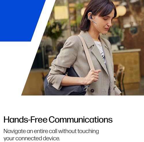 Poly Voyager Legend 30 - Bluetooth Headphones with Mic - Discreet Boom & 4 Noise-Canceling Mics - WindSmart Technology - All-Day Comfort - Seamless Connectivity - Smart Sensors & Call Controls - Image 5