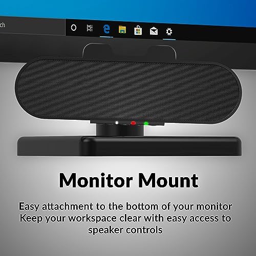 Cyber Acoustics CA-2890PRO USB and Bluetooth Speaker Bar, 20W, Rich Bass - Image 3