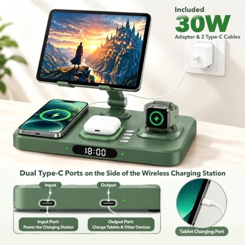 Wireless Charging Station for Apple Devices, Only for Apple Watch Charging - Image 3