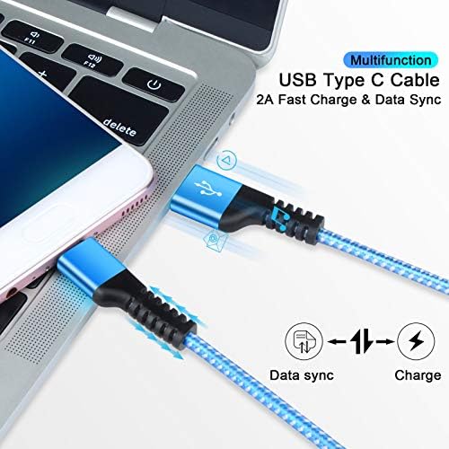 Samsung S26 Type C Cable Fast Charging Cord 2 Pack 3.3Ft USB A to C Cables - Image 3