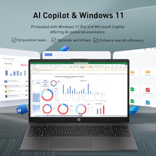 HP 255 G10 Business Laptop, AMD Quad-core CPU, 16GB RAM, 1TB SSD, W11 Pro - Image 7