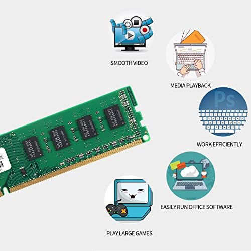 PC3-10600U 8GB Kit (2X4GB) DDR3 10600 1333MHz PC3-10600 4GB 2Rx8 240-pin Dimm CL9 1.5V Desktop RAM Memory Module - Image 7