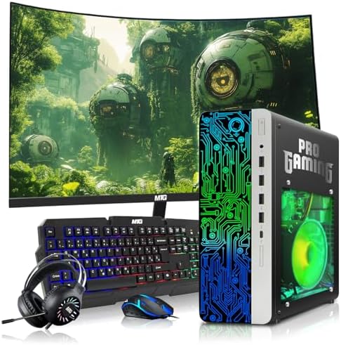 HP G4 Gaming PC, AMD Ryzen 3 Pro, 16GB RAM, 256GB SSD + 2x500GB HDD Win 11 by Amazon+Renewed