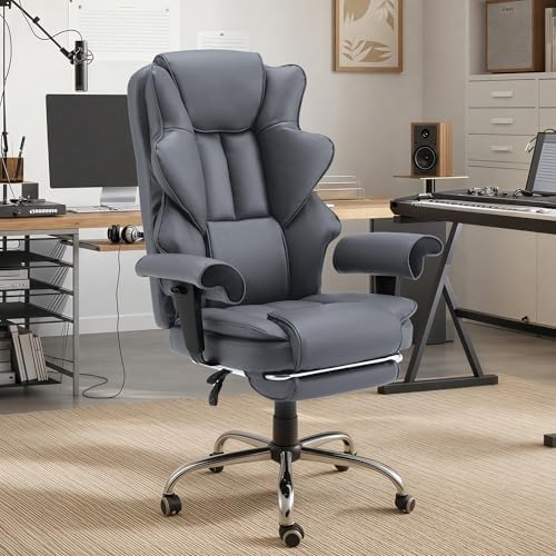 HOMREST Grey Ergonomic Office Chair - Image 2