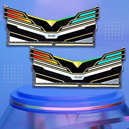OLOy DDR4 RAM 16GB (2x8GB) Warhawk Aura Sync RGB 3000 MHz CL16 1.35V 288-Pin Desktop Gaming UDIMM (MD4U083016BEDA) - Image 4
