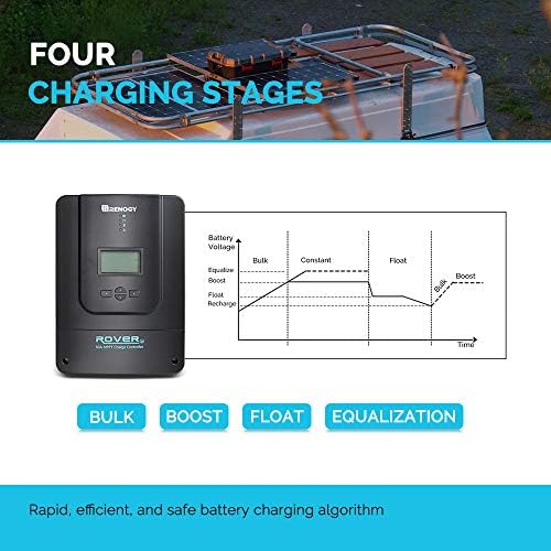 Renogy Rover MPPT Solar Charge Controller 60A 12/24/36/48V for Solar Panels - Image 4