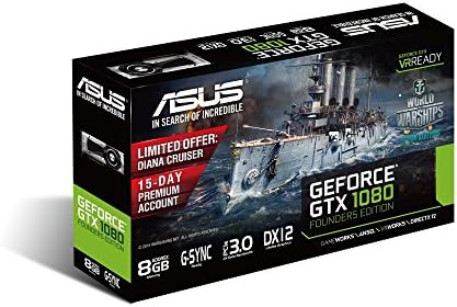 ASUS GeForce GTX 1080 Founders Edition 8GB GDDR5X PCI Express 3.0 GTX1080-8G - Image 4