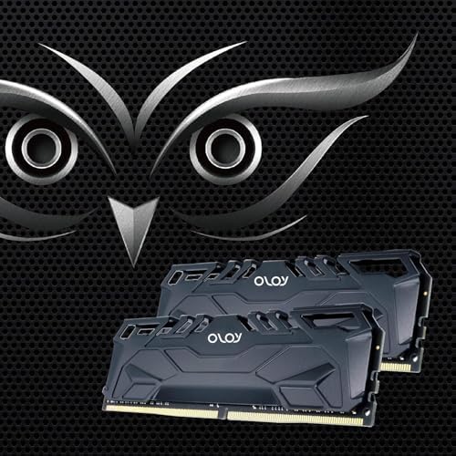OLOy DDR4 RAM 16GB (2x8GB) Black Owl 3200 MHz CL16 1.35V 288-Pin Desktop Gaming UDIMM (MD4U0832161BJ0DA) - Image 4