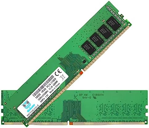 [16GB DDR4 RAM ] 16GB DDR4 2133MHz DIMM PC4-2133P PC4-17000 UDIMM Non-ECC 1Rx8 1.2V CL15 288-Pin Desktop Computer Memory by motoeagle