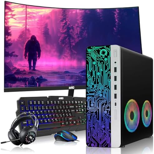 HP Gaming PC, AMD Ryzen 3 Pro, 16GB RAM, 256GB SSD, Win 11 by Amazon+Renewed