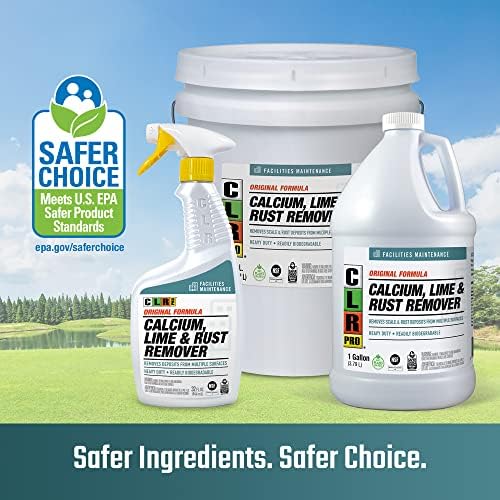 CLR PRO Calcium, Lime and Rust Remover, 1 Gallon Bottle (Pack of 2) - Image 6