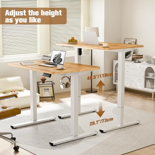 Small Standing Desk, 35"x24" Height Adjustable Sit-Stand for Home Office - Image 4