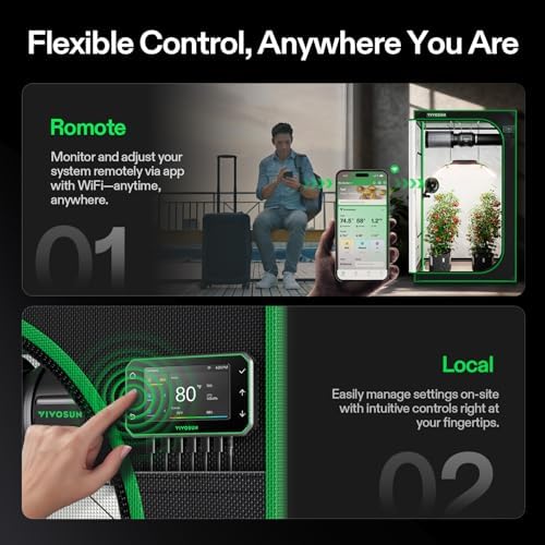 VIVOSUN E42A+ GrowHub Environmental Controller for Grow, Smart APP Control - Image 3