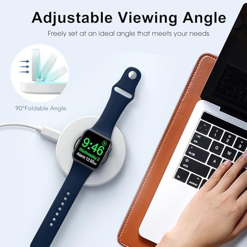 Upgraded for Apple Watch Charger, Foldable Travel Fast Charging Dock - Image 2