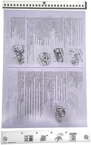 5pcs X PA03360-0013 Carrier Sheets PA03630-Y660 Sheet Compatible with Fujitsu Any A4 Scanner Scan A3 B4 Odd-Sized Paper Flimsy Wrinkled Folded Torn Receipt Fragile Magazine Clipping Newspaper - Image 6