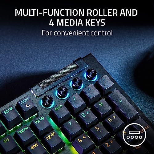 Razer BlackWidow V4 Mechanical Gaming Keyboard, Green Switches - Image 7