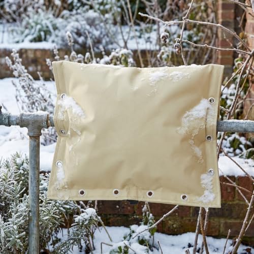 30"W x 24"H 3-Way Opening Backflow Preventer Insulation Cover (5°F), Beige - Image 6