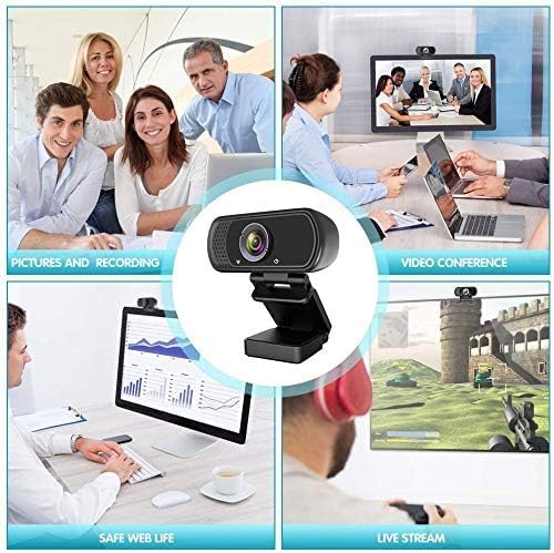 ZIQIAN 1080P Webcam with Microphone, USB Web HD Camera for PC, Laptop&Mac - Image 6