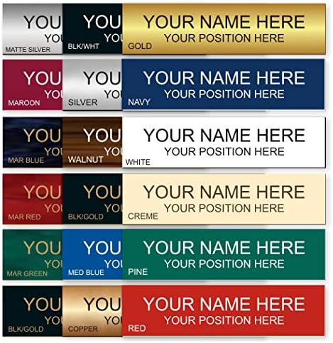 Lasercrafting Personalized Name Plate With Holder 8" 10" or 12" by Lasercrafting